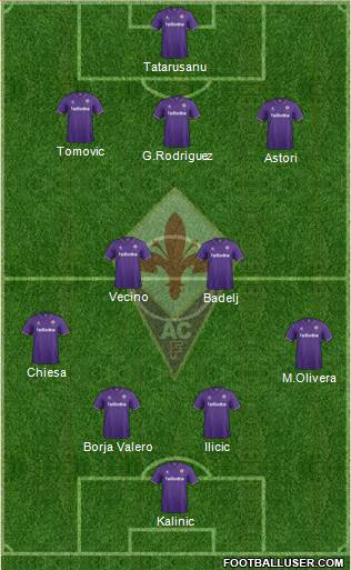 Fiorentina Formation 2017