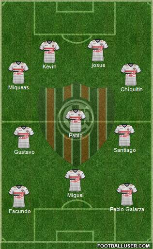Chacarita Juniors Formation 2017