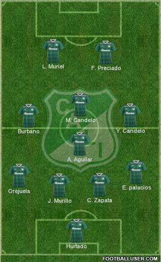 AC Deportivo Cali Formation 2017