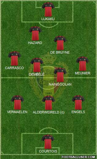 Belgium Formation 2017