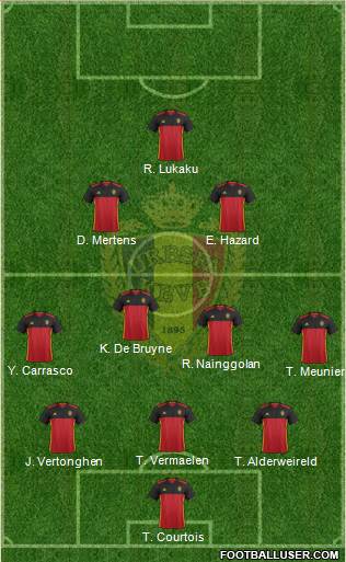 Belgium Formation 2017