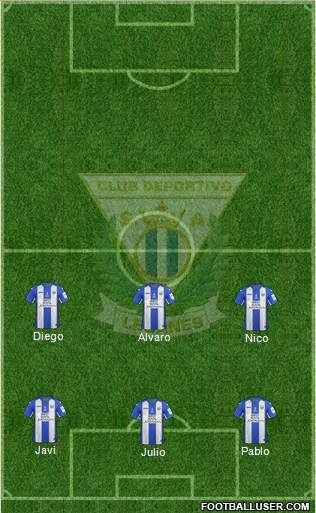 C.D. Leganés S.A.D. Formation 2017