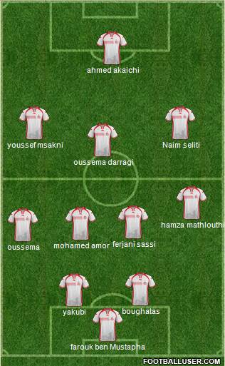 Tunisia Formation 2017