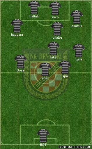 NK Hrvatski Dragovoljac Formation 2017