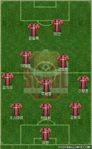 FC Seoul Formation 2017