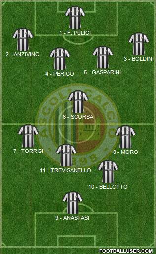 Ascoli football formation