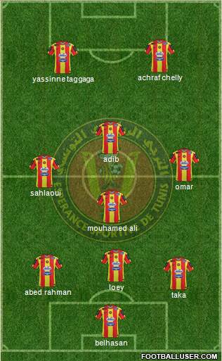 Espérance Sportive de Tunis Formation 2017