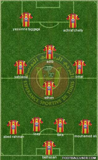 Espérance Sportive de Tunis Formation 2017