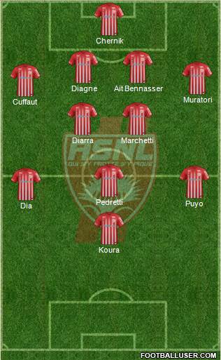 A.S. Nancy Lorraine Formation 2017