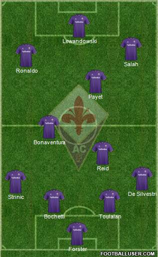 Fiorentina Formation 2017