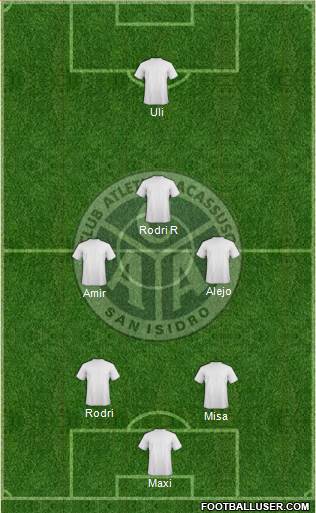 Acassuso football formation