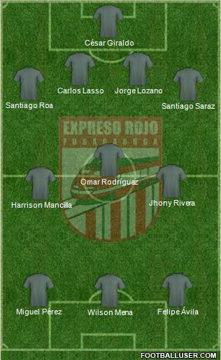CD Expreso Rojo Formation 2017
