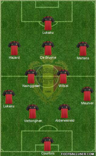 Belgium Formation 2017