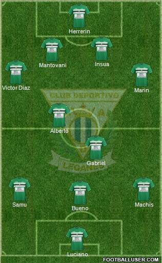C.D. Leganés S.A.D. Formation 2017