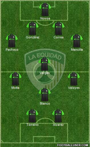 CD La Equidad Formation 2017