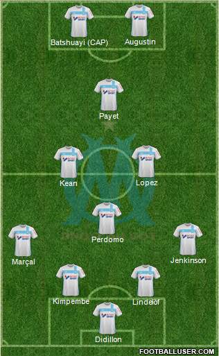 Olympique de Marseille Formation 2017