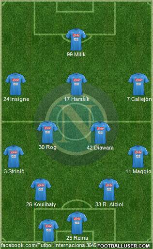 Napoli Formation 2017