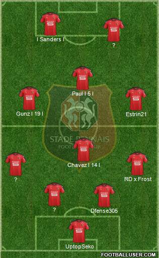 Stade Rennais Football Club Formation 2017