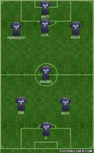 Wilmington Hammerheads Formation 2017