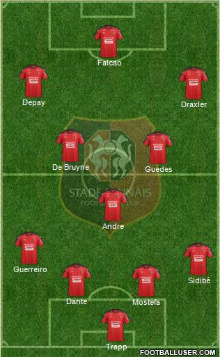Stade Rennais Football Club Formation 2017