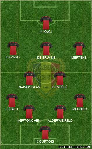 Belgium Formation 2017