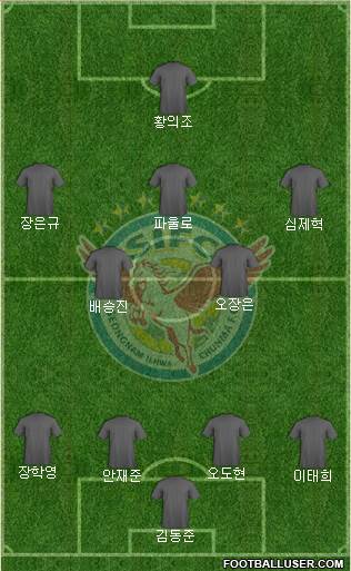 Seongnam Ilhwa Chunma Formation 2017