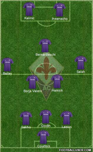 Fiorentina Formation 2017