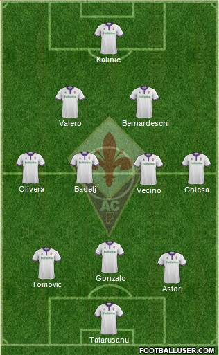 Fiorentina Formation 2017