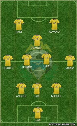 A.D. Alcorcón Formation 2017