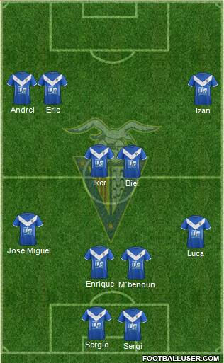 C.F. Badalona Formation 2017