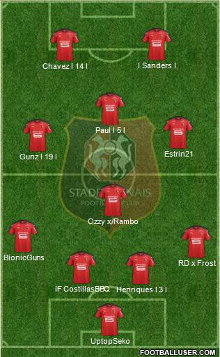 Stade Rennais Football Club Formation 2017