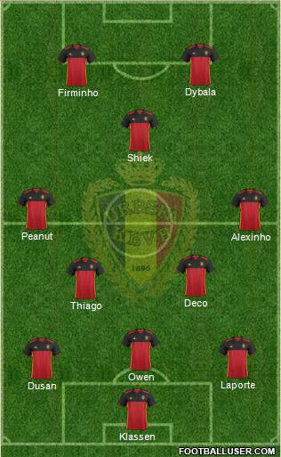 Belgium Formation 2017