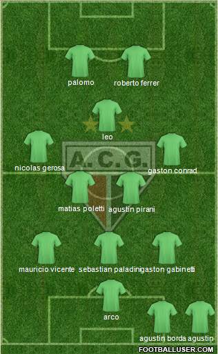 Atlético C Goianiense Formation 2017
