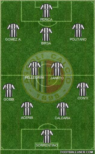 Ascoli football formation