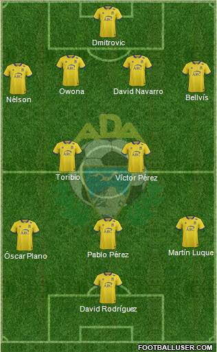 A.D. Alcorcón Formation 2017