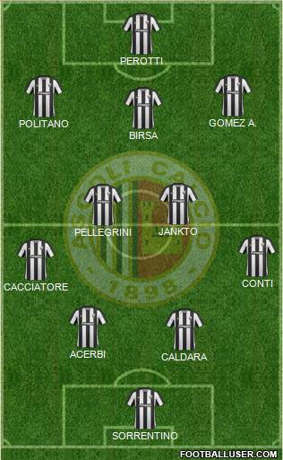 Ascoli football formation