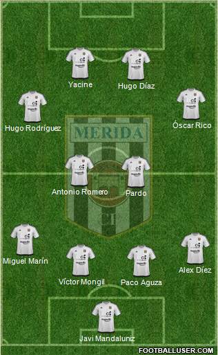 U.D. Mérida Formation 2017