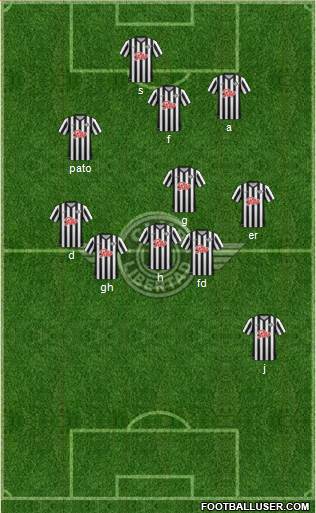 C Libertad Formation 2017