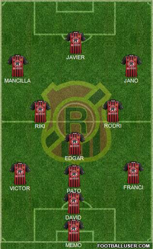 CD Rangers Formation 2017