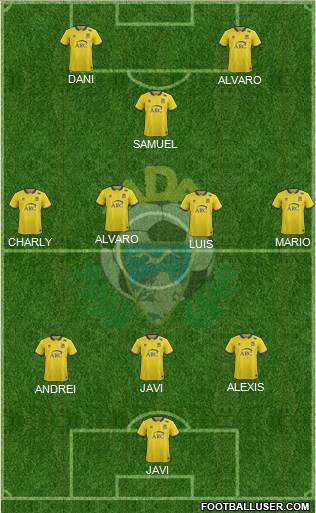 A.D. Alcorcón Formation 2017