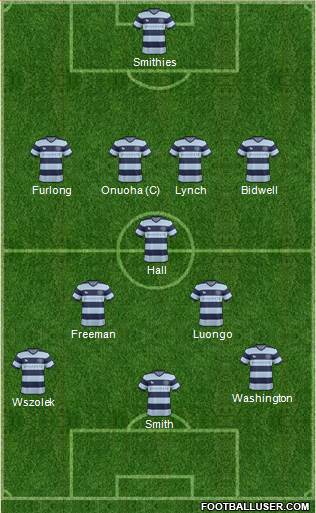 Queens Park Rangers Formation 2017