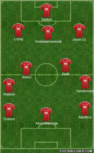 Nottingham Forest Formation 2017