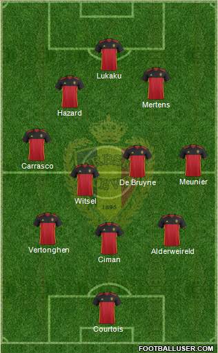 Belgium Formation 2017