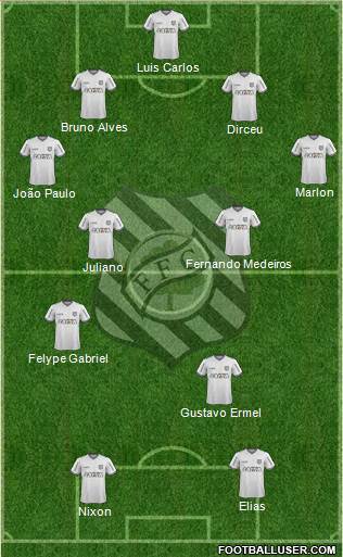 Figueirense FC Formation 2017