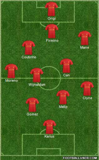 Liverpool Formation 2017