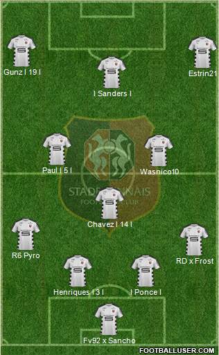 Stade Rennais Football Club Formation 2017