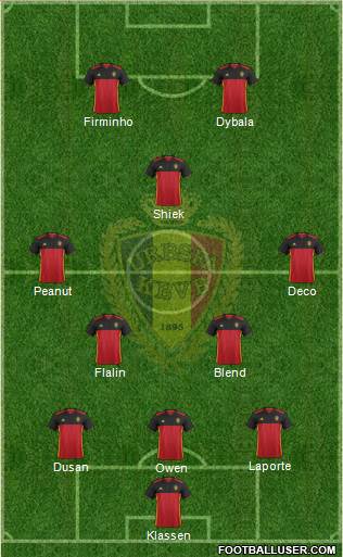 Belgium Formation 2017