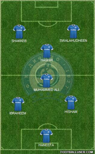 Dinamo Minsk football formation