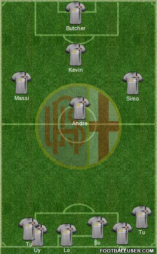 Alessandria football formation