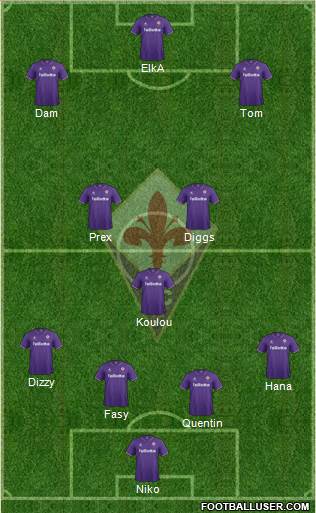 Fiorentina Formation 2017